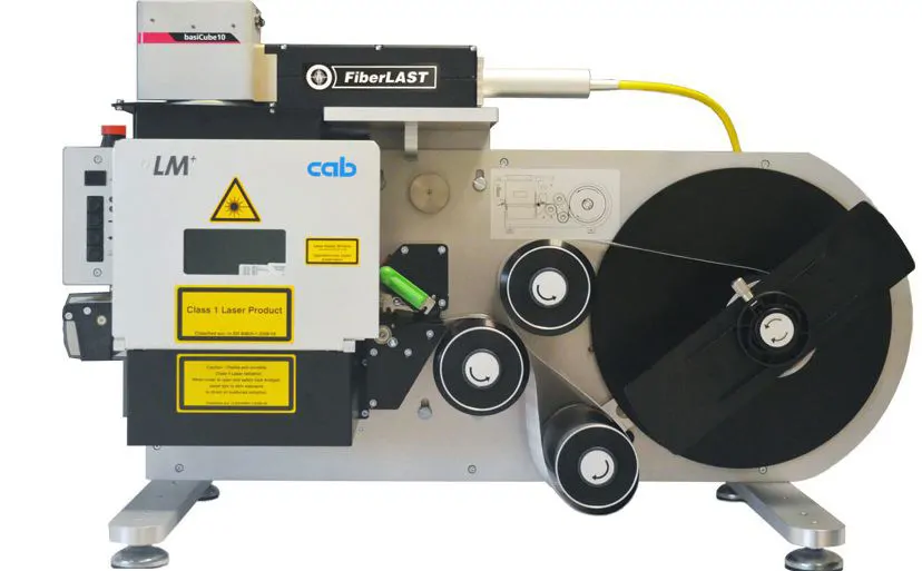 Fiber Lazer Rulo Etiket Makinasi